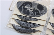 Gene Littler Signed Package of Eight (8) First Flight Tel-A-Shots Training Aid JSA ALOA