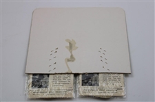 Gene Littler Signed Package of Eight (8) First Flight Tel-A-Shots Training Aid JSA ALOA