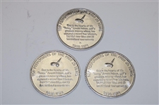 Arnold Palmer & Gary Player Signed Sports Illustrated Magazines w/Three (3) Arnold Palmer Coins JSA ALOA