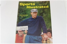 Arnold Palmer & Gary Player Signed Sports Illustrated Magazines w/Three (3) Arnold Palmer Coins JSA ALOA
