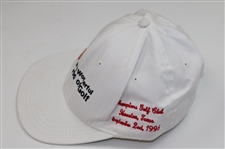 Ben Crenshaw & Tom Kite Signed Golf Worlds w/Shell's Wonderful World Challenge Hat & Ballmarkers JSA ALOA