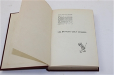 1909 'Mr. Punch Golf Stories, As Told by His Merry Men' Book
