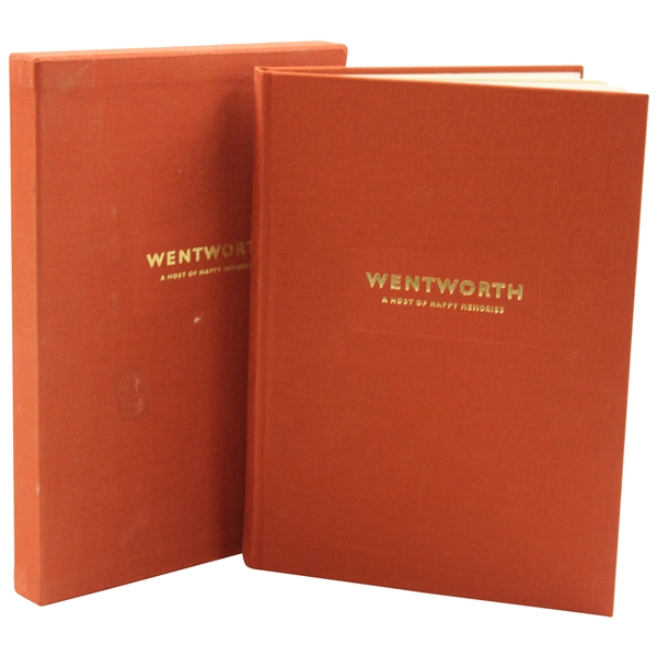 1993 Wentworth A Host of Happy Memories 1st Ltd Ed Book 74/350 Signed by Author Renton Laidlaw