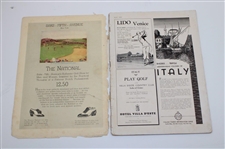Three (3) 1932 Golf Illustrated Magazines - May, June & September