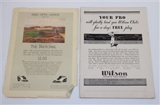 Three (3) 1932 Golf Illustrated Magazines - May, June & September