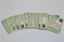 1981 Donruss Golf Card Set