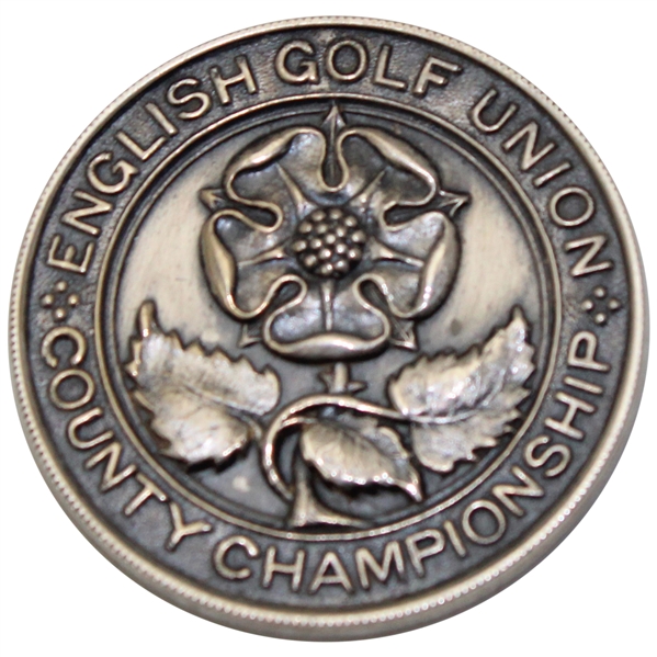 1949 English Golf Society County Championship Sterling Silver Runners-Up Medal