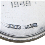 1949 English Golf Society County Championship Sterling Silver Runners-Up Medal
