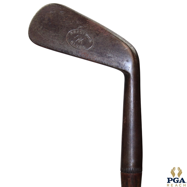 Prestwick Clubs KK Smooth Face Mashie w/Shaft Stamp