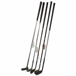 Lot of Five (5) Hickory & Steel Shaft Putters