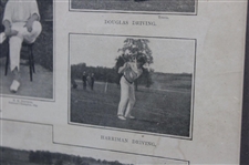 1899 US Amateur Championship at The Onwentsia Club Harper's Weekly Page - Framed
