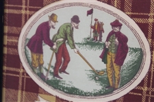 Medal Day at Blackheath Knitted Presentation Piece - Framed
