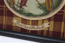 Medal Day at Blackheath Knitted Presentation Piece - Framed