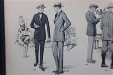 1919 Fifth Avenue Fashions Spring & Summer International Tailor Golf Clothing Advertisement - Framed