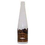 c.1930 Country Club Orange Dry Soda in White Milk Glass Bottle