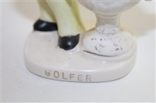 Ceramic 1962 Pre-Swing Golfer with Trophy Lighter - Amico Import - Japan