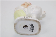 Ceramic 1962 Pre-Swing Golfer with Trophy Lighter - Amico Import - Japan