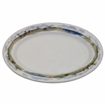 Vintage Oval Ceramic Serving Dish Manufactured by The Lamberton Scammell Co. 