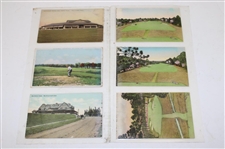 Seventy (70) Various Early 1900's Laminated Golf Themed Post Cards