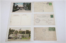 Eighty Eight (88) Various Early 1900's Laminated Golf Themed Post Cards