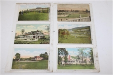 Eighty Eight (88) Various Early 1900's Laminated Golf Themed Post Cards