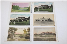 Eighty Eight (88) Various Early 1900's Laminated Golf Themed Post Cards