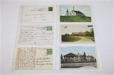 Eighty Eight (88) Various Early 1900's Laminated Golf Themed Post Cards