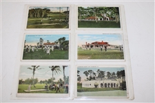 Eighty Nine (89) Various Early 1900's Laminated Golf Themed Post Cards