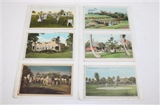 Eighty Nine (89) Various Early 1900's Laminated Golf Themed Post Cards