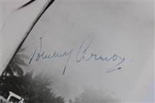 Tommy Armour Signed MacGregor Advisory Staff Photo JSA ALOA
