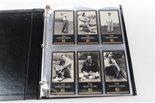 Champions of Golf 'The Masters Collection' Grand Slam Ventures (GSV) - Full 1934-98 Gold Foil Set in Binder