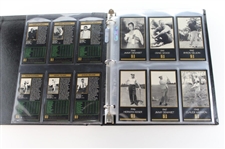 Champions of Golf 'The Masters Collection' Grand Slam Ventures (GSV) - Full 1934-98 Gold Foil Set in Binder