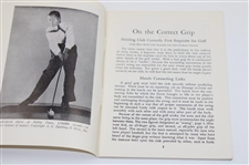Rights And Wrongs of Golf' Bobby Jones Booklet