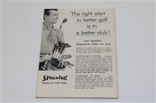 Rights And Wrongs of Golf' Bobby Jones Booklet