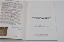 1973 Donald Ross of Pinehurst & Dornoch First Edition Booklet by Donald Grant