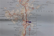 Map of Golf Courses in Scotland by John Bartholomew
