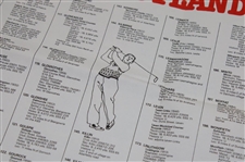 Map of Golf Courses in Scotland by John Bartholomew