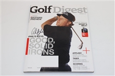 Masters Champions Phil Mickelson, Mike Weir & Zach Johnson Signed Golf Digest Magazines JSA ALOA