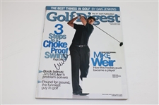 Masters Champions Phil Mickelson, Mike Weir & Zach Johnson Signed Golf Digest Magazines JSA ALOA