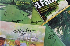 Al Geiberger, Gene Littler(x2), JB Holmes & Bob Tway Signed Various Magazines JSA ALOA