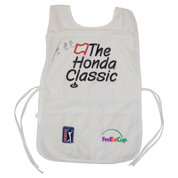 2009 Champ Y. E. Yang Signed Honda Classic Caddy Bib JSA #CD21448