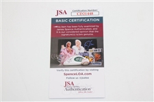 2009 Champ Y. E. Yang Signed Honda Classic Caddy Bib JSA #CD21448