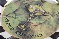 2012 Ryder Cup at Medinah PGA of America Gifted Mackenzie-Childs Commemorative Plate