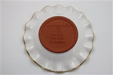 2012 Ryder Cup at Medinah PGA of America Gifted Mackenzie-Childs Commemorative Plate