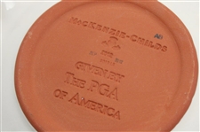 2012 Ryder Cup at Medinah PGA of America Gifted Mackenzie-Childs Commemorative Plate