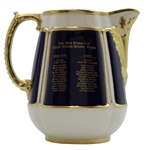 2010 Ryder Cup at Celtic Manor PGA of America Gifted Pickard China Large Pitcher