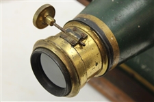 1850 Magic Lantern Kerosene Lamp C.T. Milligan Projector