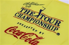 Retief Goosen Signed 2004 Tour Championship Used Hole #7 Flag w/COA & JSA ALOA