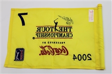 Retief Goosen Signed 2004 Tour Championship Used Hole #7 Flag w/COA & JSA ALOA