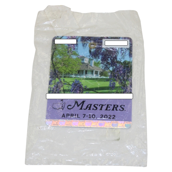 2022 Masters Tournament SERIES Badge in Original Unopened Packaging - Scottie Scheffler Winner